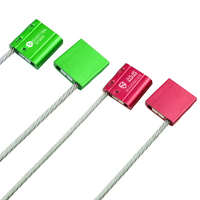 Sceau en câble d'acier haute sécurité pour porte de conteneur et verrouillage de camion