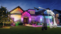 Kit Kabel Ekstensi Konektor Tahan Air IP68 2 in 1 Kabel Pembagi Bentuk Y untuk Strip Lampu RGB Luar Ruangan Govee DIY Retrofitting