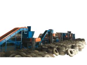 Machines de recyclage de pneus de <span class=keywords><strong>voiture</strong></span> usés <span class=keywords><strong>Prix</strong></span> Mini usine de recyclage de pneus entièrement automatique Ligne de production de recyclage de pneus usagés - Product Image 1