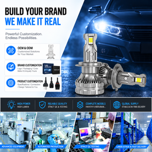 Bombilla LED H7 de Repuesto, Plug and Play, Estable, para Faro Delantero de Vehículo, Repuesto para Faro LED Mercedes W204 - Product Image 1