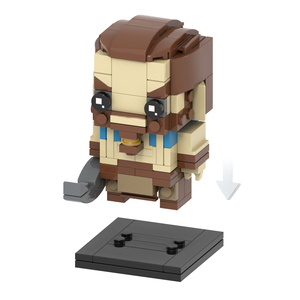 Kits de Ladrillos MOC de Creatividad de Películas de Anime, Contenedor Khal <span class=keywords><strong>Drogo</strong></span>, Ladrillos de Construcción DIY, Juguetes de Bloques para Niños MOC7783 - Product Image 5