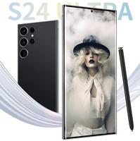 Ponsel Seluler 256GB 512GB 1SIM untuk Amsung S24U Ponsel Original untuk Amsung S24 Ultra Ponsel Bekas Tidak Terkunci Celulare