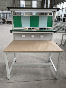 Banco de Trabajo de Aluminio Farit para Carpintería, Banco de Ensamblaje de Doble Capa, Mesa de Operación Iluminada con Cajones Motorizados - Product Image 5