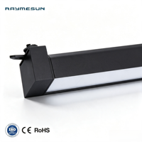 Très populaire en Afrique, nouveau produit pour l'éclairage et la décoration des centres commerciaux, matériau en aluminium, angle réglable, éclairage sur rail LED COB