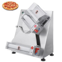 Nouvelle machine à presser la pâte à pizza électrique automatique de 16 pouces / Laminoir / Rouleau à pâte pour boulangerie