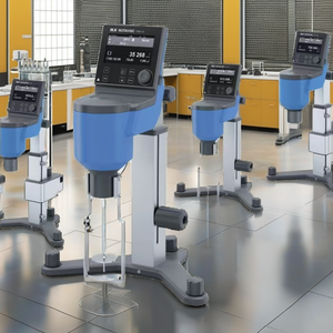 Viscosimètre numérique de laboratoire complet Veidt IKA, viscosimètre et testeur polyvalent de type Brookfield avec une répétabilité de 2 %, rotor 30 tr/min - Product Image 2