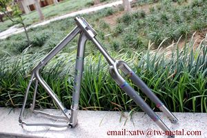 Cadres de vélo de route en titane (Ti) imprimés en 3D avec coupleurs <span class=keywords><strong>Rohloff</strong></span> Cadres de vélo de gravier imprimés en 3D pour vélos de route - Product Image 5