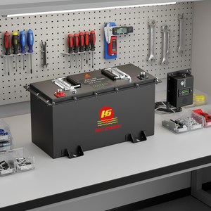 Großhandel Hubarbeitsbühnen-Batterien: 24V 36V 48V 72V 80V 200Ah 300Ah 400Ah 500Ah LiFePO4-Akkus für MEWP-Geräte - Product Image 1