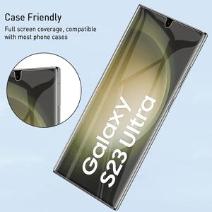 Protection d'écran en film hydrogel TPU personnalisé à couverture intégrale pour Samsung Galaxy S25+ S24+ S23 Ultra Edge - Product Image 5