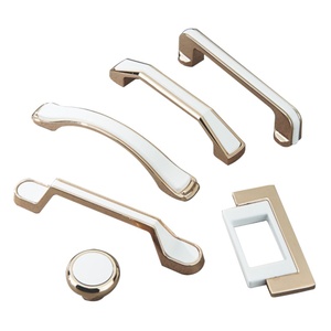 Modern Gold <b>Kitchen</b> Cabinet Handles Furniture <b>Hardware</b> for Dresser Drawer Pulls Cupboard Closet Door Bedroom Living Room Hotels - Product Image 1