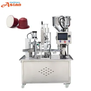 Multifunction Nespresso Capsule Making Machine For Coffee Powder Kcup Coffee Capsule Filling Sealing Machine