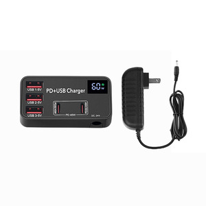 Galotluck 60W hızlı şarj 3D OEM Logo 50/60/65W <span class=keywords><strong>Mini</strong></span> <span class=keywords><strong>USB</strong></span> LED ekran PD için iPhone için Xiaomi dizüstü masaüstü <span class=keywords><strong>USB</strong></span> <span class=keywords><strong>C</strong></span> şarj - Product Image 4