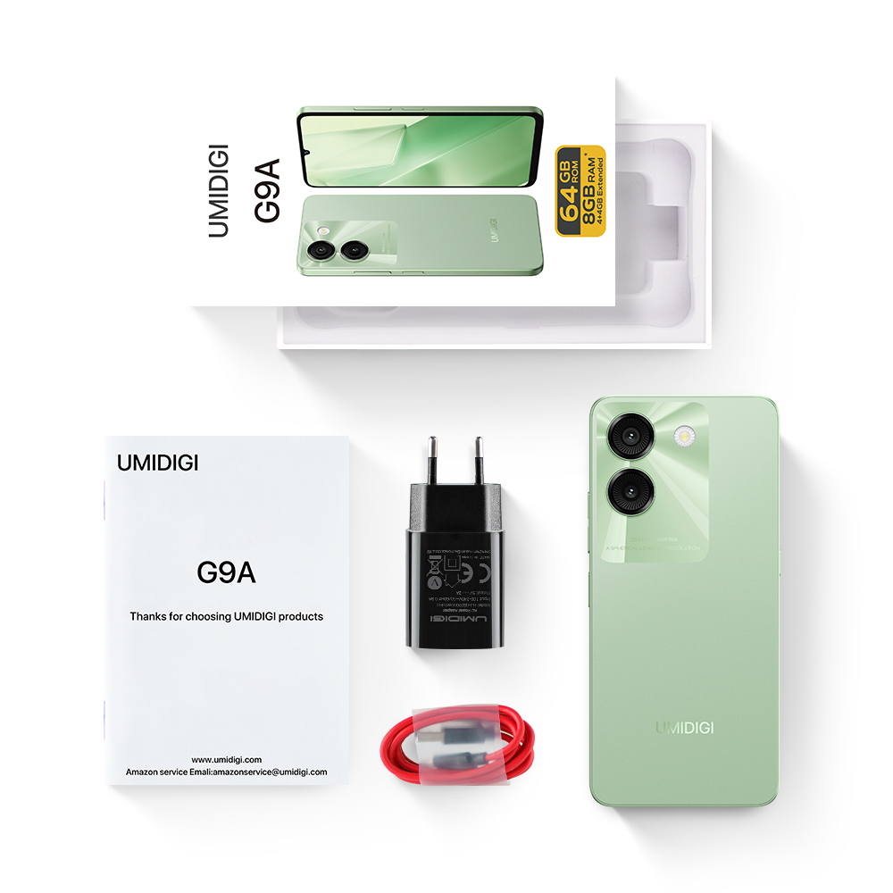 UMIDIGI G9A 6.75 Inch Smartphone 4G Android 14 Mobile Face