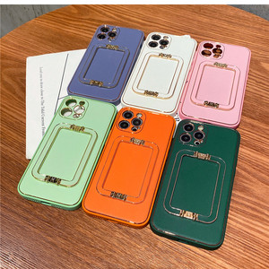 Funda de teléfono de cuero a prueba de golpes con logotipo personalizado, de lujo, <span class=keywords><strong>a51</strong></span> para samsung, con soporte magnético - Product Image 3