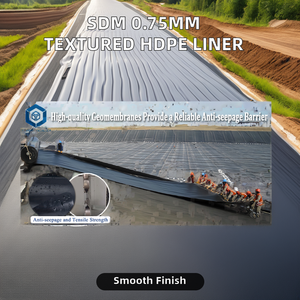 BPM 0 <span class=keywords><strong>2</strong></span> 3 мм <span class=keywords><strong>HDPE</strong></span> геомембрана цена за квадратный метр 1000 микрон плотина - Product Image 3