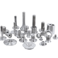 Pièces métalliques sur mesure non standard de précision en aluminium, acier inoxydable, titane, usinées par CNC, perçage CNC, usinage CNC de l'aluminium