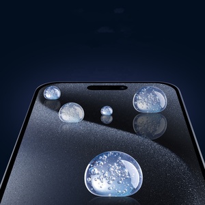 Protector <span class=keywords><strong>de</strong></span> Pantalla <span class=keywords><strong>de</strong></span> Vidrio Templado <span class=keywords><strong>de</strong></span> Aluminio <span class=keywords><strong>de</strong></span> Alta Calidad <span class=keywords><strong>de</strong></span> 0.3mm con Bandeja para Eliminar el Polvo para iPhone 17 16 15, Anti-Aceite, Sin Burbujas, Cobertura Total - Product Image 5