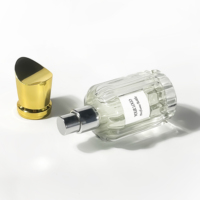Flacon vaporisateur en verre de haute qualité pour cosmétiques, bouteilles d'huiles essentielles, flacons de parfum vides 30ml 50ml 100ml