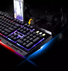 Nuevo Teclado Mecánico para Juegos con Cable, 87 Teclas, Retroiluminación RGB para Computadora Portátil y de Escritorio - Product Image 2