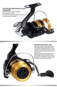 รอกตกปลาแบบสปินนิ่งกันน้ำ <span class=keywords><strong>FX</strong></span> Long Cast สำหรับตกปลาในทะเล แม่น้ำ ลำธาร ใช้สำหรับมือซ้าย ผลิตจากโลหะผสม - Product Image 5