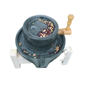 Équipement de broyage de beurre de cacahuètes, petit moulin à pierre domestique, moulin à pierre artisanal à disque de broyage, mini machine à lait de soja manuelle - Product Image 2