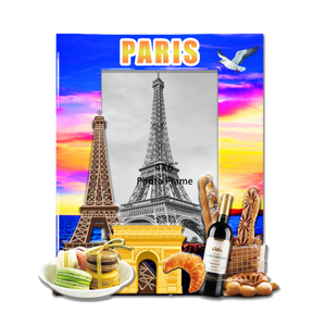 カスタムロゴ亜鉛合金金属フランスパリお土産デパリカドーデお土産冷蔵庫用マグネット - Product Image 2