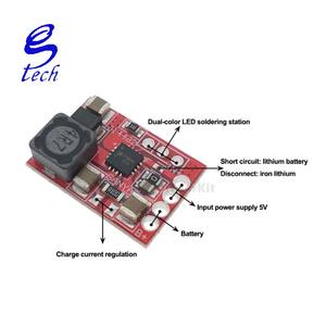 Papan Modul Catu Daya Manajemen Pengisian Daya TP5100, TP5000 1A 2A Kompatibel dengan Baterai Lithium Tunggal dan Ganda 4.2V 8.4V - Product Image 4