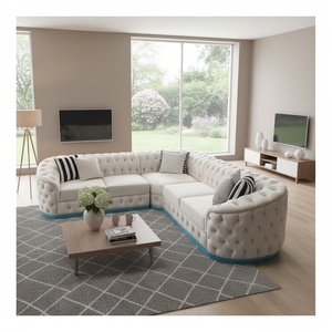 Ensemble de canapés d'angle-270*270cm-Nous expédions dans le monde entier-Toutes les couleurs sont possibles. - Product Image 3