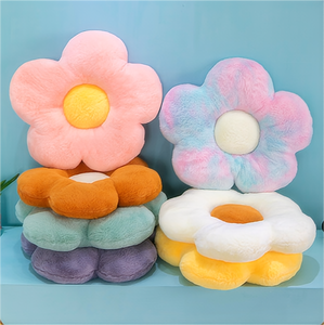 2024 đầy màu sắc hoa cúc nhỏ ném sang trọng gối cánh hoa đệm ghế mềm đệm cho văn phòng nhà nghỉ ngơi - Product Image 3