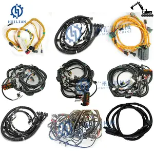 Cables eléctricos para motor de excavadora, mazo de cables completo, de motor de excavadora, de 12, 2, 2, 1, 2, 2, 2
