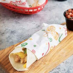 Custom logo Printing Hamburger Deli Packaging Grease Proof Tissue Wrapper Burger <b>Wrap</b> Sandwich <b>Paper</b> - Product Image 6