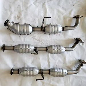 YUEYANG Factory, pièces détachées de haute qualité, convertisseur catalytique à trois voies à montage direct pour Toyota Hiace 400 cellules avec platine - Product Image 6