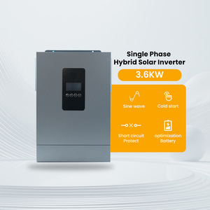 Single Phase Hybrid Solar Inverter 3.6KW Sine Wave Cold Start Battery Optimization - Product Image 1