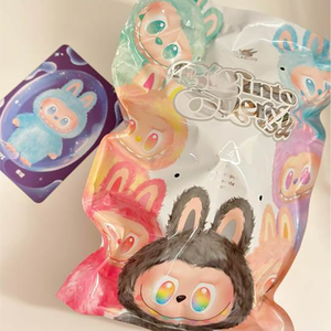 Petite figurine en peluche douce Labubu, <span class=keywords><strong>avatar</strong></span> de dessin <span class=keywords><strong>animé</strong></span> Kawaii en vinyle personnalisé de qualité supérieure, pour collection de boîtes mystères adorables - Product Image 2