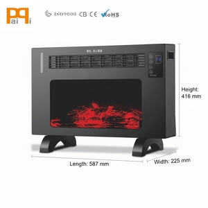Calentador Eléctrico Radiante Infrarrojo Inteligente para Baño con Elemento Calefactor PTC, Independiente, con Efecto de Llama, para el Hogar en Invierno - Product Image 5
