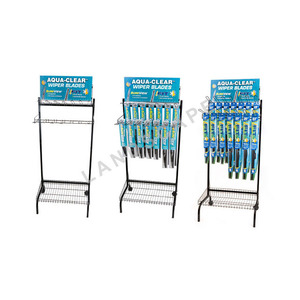 Expositor de Escobillas Limpiaparabrisas de Metal Personalizado de Fábrica para Tienda - Product Image 3