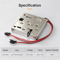 Serrure de moteur brevetée casier intelligent haut de gamme coffre-fort conteneur de verrouillage de moteur électromagnétique IOT tech loquet en acier inoxydable