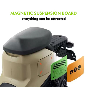 Nouveaux modèles de trottinettes électriques Niu U2 500W/1000W à moteur brushless, best-sellers à prix abordable, avec boîte de rangement centrale et autonomie de 70 km - Product Image 4