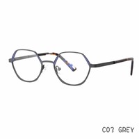 Lunettes de vue pour enfants personnalisables, modernes et durables, monture en métal, contrôle de la myopie, anti-lumière bleue, lunettes optiques en gros