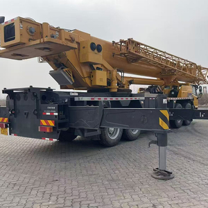 Grue mobile hydraulique d'occasion populaire 80T XCMG QY80K5D, longueur de flèche 50,5m, flèche auxiliaire 18m, contrepoids 25t, moteur Weichai, 2023 - Product Image 3
