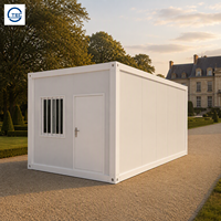 Maison conteneur modulaire préfabriquée à assemblage facile, en acier galvanisé, étanche et résistante au vent, idéale pour dortoirs et bureaux – Meilleures ventes