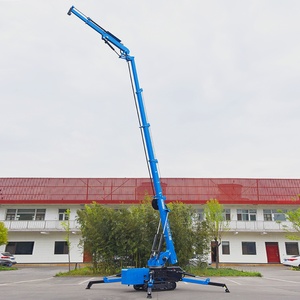 3 Ton 5 6 8 10 Small Mobile <b>Remote</b> <b>Control</b> Construction Telescopic Truck Mounted <b>Crane</b> Crawler 20m Advanced Research and Develop - Product Image 4