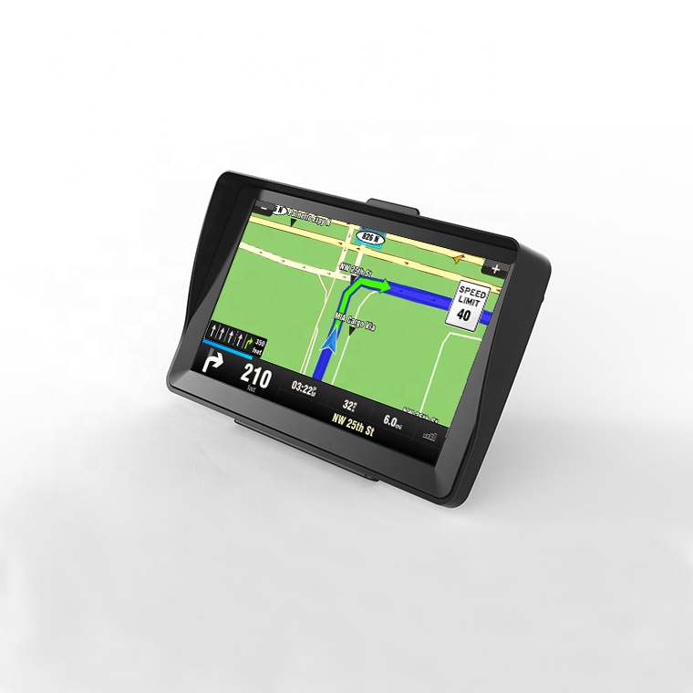 Hot Selling Draagbare 7Inch Auto Gps Navigatiesysteem 8Gb Met Wereldkaart Voor Auto Truck Bus Hgv Caravan