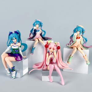 10-20CM Genshin Impact Miku Marin Lune <span class=keywords><strong>Rem</strong></span> <span class=keywords><strong>Ram</strong></span> Sexy Fille Kawaii Statue Dessin Animé Japonais Figurine Anime PVC Figure - Product Image 3