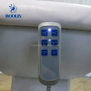 <span class=keywords><strong>Table</strong></span> <span class=keywords><strong>de</strong></span> <span class=keywords><strong>massage</strong></span> électrique MOOLIN <span class=keywords><strong>de</strong></span> luxe pour salon <span class=keywords><strong>de</strong></span> beauté, 3 moteurs, en cuir PU, incurvée, pour cils, idéale pour usage hôtelier - Product Image 5