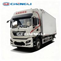 Camion frigorifique Isuzu HOWO 4x2 robuste, véhicule à température contrôlée de qualité alimentaire pour le transport de marchandises fraîches et congelées