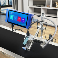 Fábrica Multi Idioma 600dpi en línea TIJ impresora de inyección de tinta código QR máquina de impresión por lotes