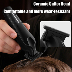 Cortadora de Pelo Profesional Inalámbrica para Hombre, Recortadora de Barba con Cuchilla en T, Recargable por USB-C - Product Image 2