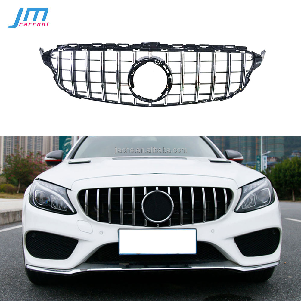Front Grill for 2015-2018 Mercedes Benz W205 C250 C300 C43