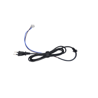 Cable de Extensión de 2 Pines Estándar Suizo Premium, Cable de Alimentación Aprobado por SEV H05VV-F, Cable de Repuesto para Monitor de Computadora y TV